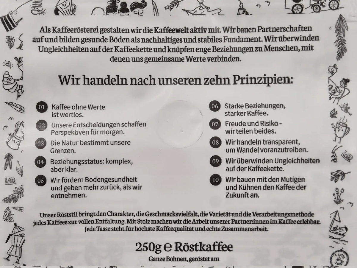 Unsere zehn Kaffee-Gebote. Pointiert und ambitioniert