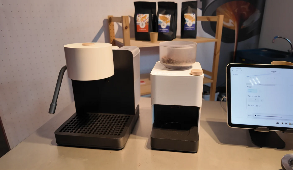 Datum Coffee: Auto-Tamper, vernetzte Mühle, offene Rezeptplattform