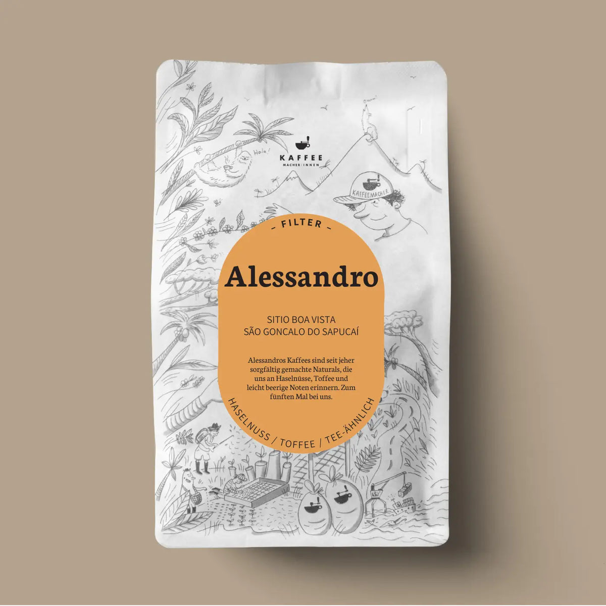 Alessandro, Filterkaffee aus Brasilien