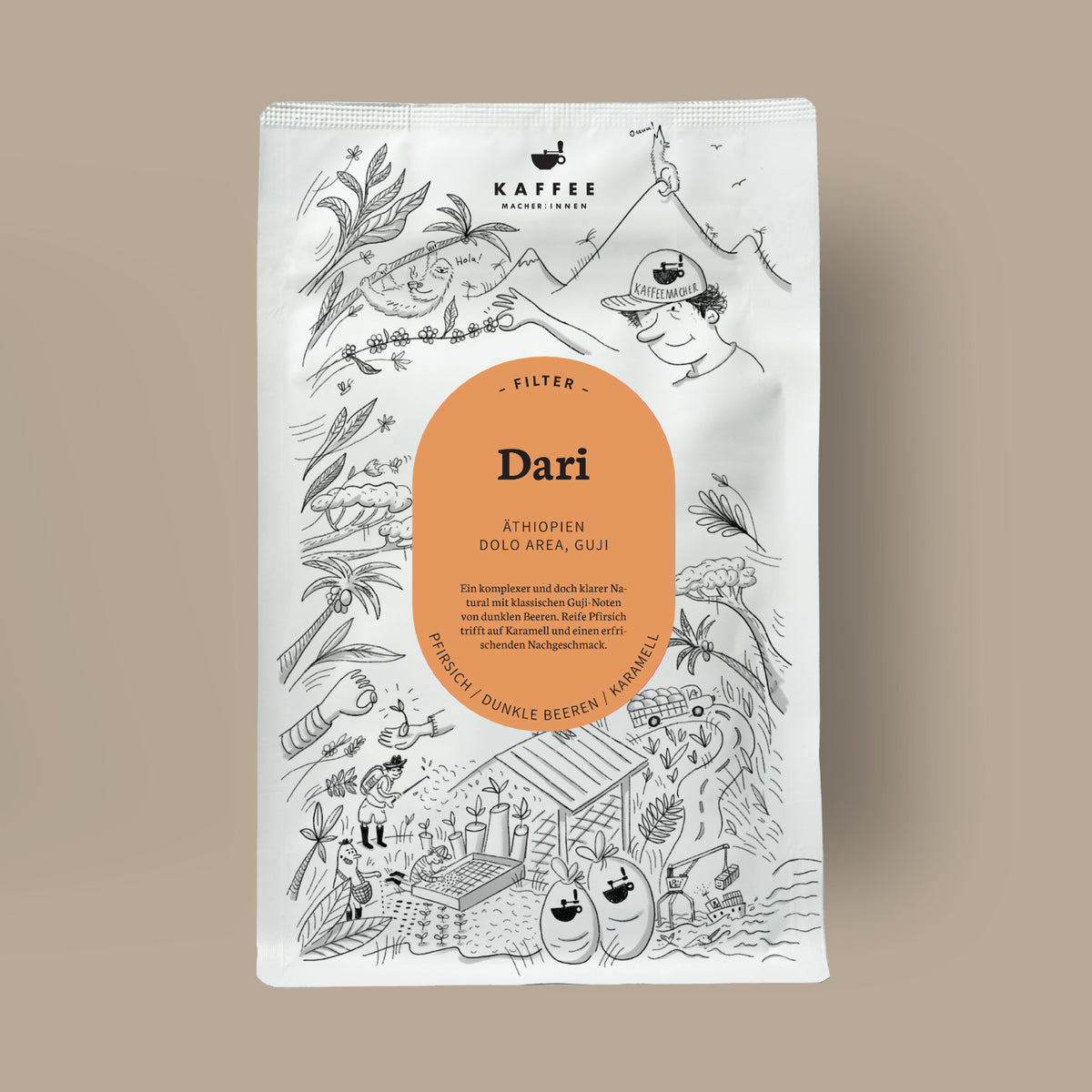 Dari, Filterkaffee aus Äthiopien
