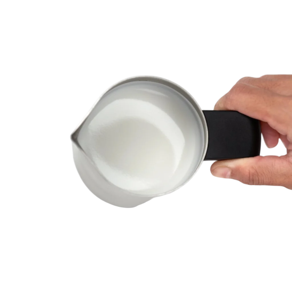 Mikroschaum im Kännchen