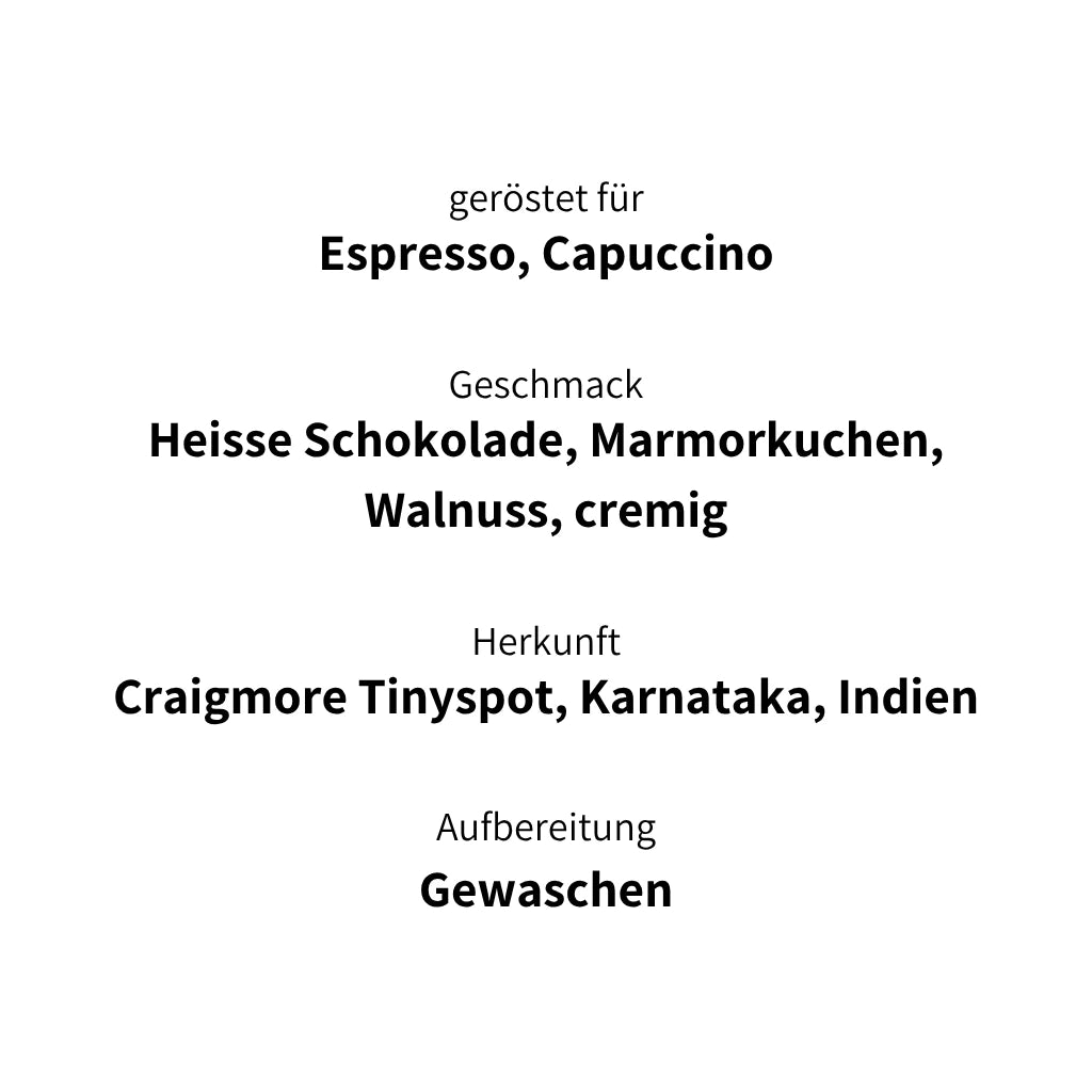 Bharath - Espresso aus Indien